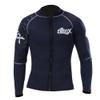 3Mm Neoprene Jacket Wetsuit Fleece Lining Keep Warm Diving Suit for Surfing Windsurfing Swimwear Boating Scuba,XL view 1