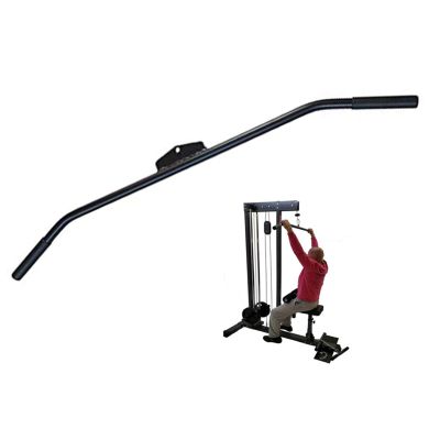 ZXFF 96cm-LAT Wire Drawing Machine Tie Rod Handle Accessories, High Pull Low Rowing Fitness Cable Accessories, for Multifunctional Gym/Cable System (Color : L96cm)