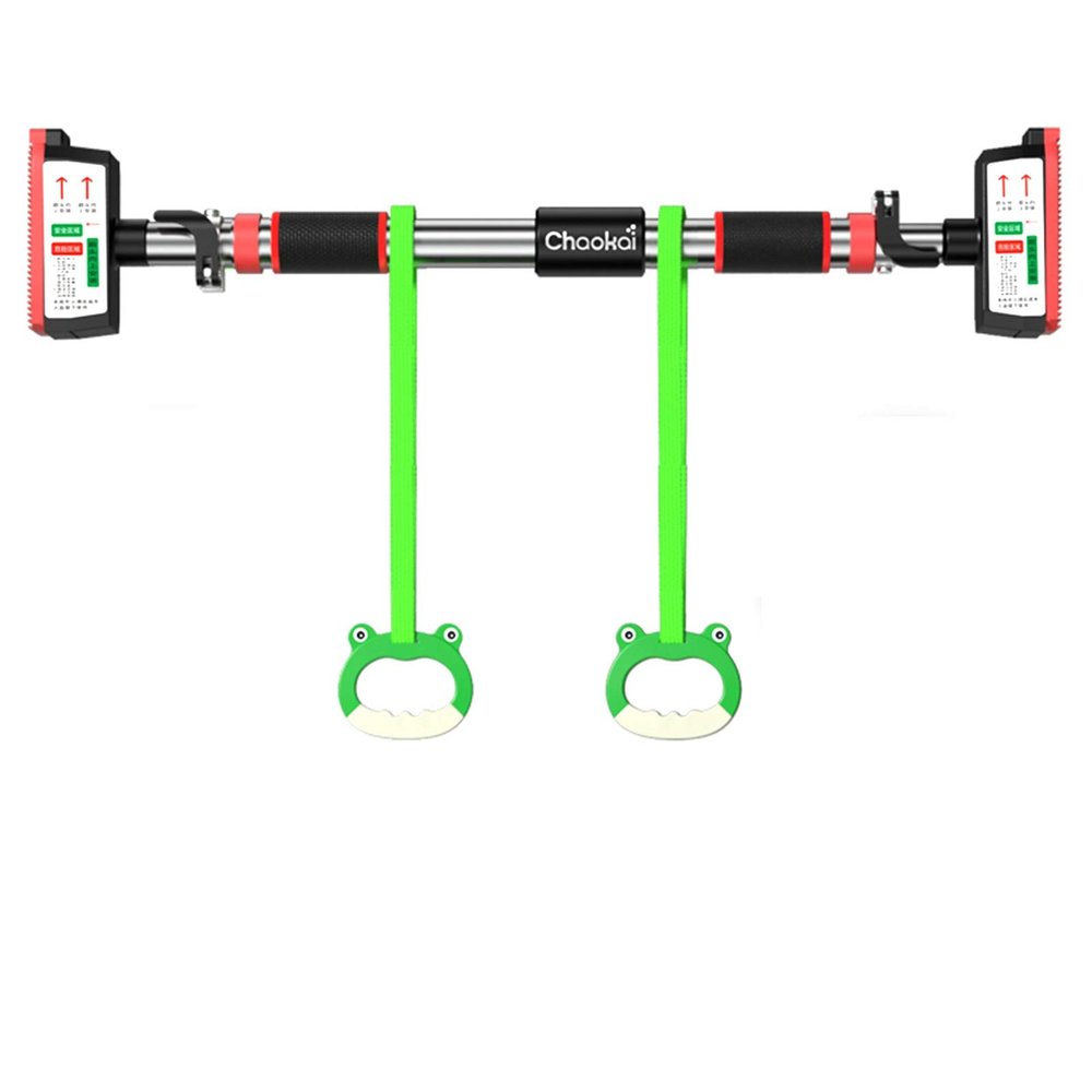 WXYZ Pull-Up Bar Horizontal Bar Ring Combination Set, Male and Female Door Pull Rod Fitness Bar, 73-96cm, 93-128cm, 110-142cm, Load-Bearing 400kg (Size : 73-96cm)