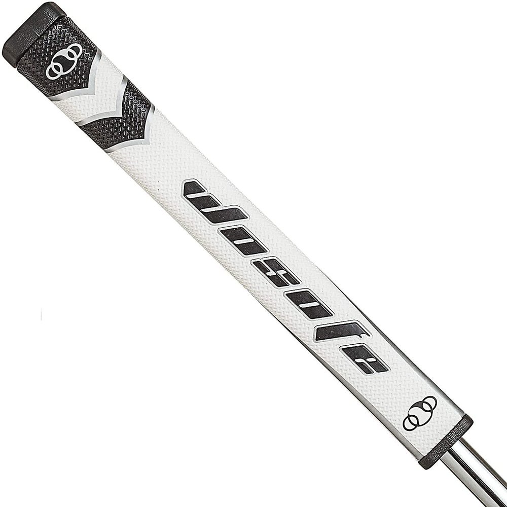 Zenesty Golf Putter Grip Midsize for Men 45g 2.0 Fit Most Iron Club Pistol Shape Lightweight Tacky Surface Delicate Pattern Soft Polyurethane Material Comfortable Feel 6 Colors for Choose