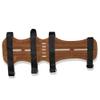 UNIVERSE ARCHERY Leather Arm Guards | Bow Arm Protector 4 Strap Archery Guard | High-Grade Adjustable Leather Armguard | Hunting Accessories & Archery (Dark Brown) view 2