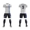 ORKY Custom Soccer Uniform Men Boys Girls Quick Dry Jersey with Short, Personalize Name Number ShirtWhite 5XS view 2