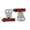 PUSH Athletic Gymnastics Youth Hand Grips (Red Buterfly, Medium) view 1