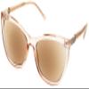 Foster Grant Sofia Vergara x Sofia Cateye Sunreaders for Women, Shiny Crystal Blush view 1