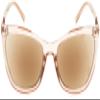 Foster Grant Sofia Vergara x Sofia Cateye Sunreaders for Women, Shiny Crystal Blush view 4