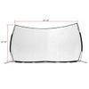 CRANKSHOOTER Lacrosse Backstop - Pop-Up Backstop for Training and Practice - Heavy Duty Training Equipment - 21' x 11' Collapsible Barrier Wall - Easy Setup & Take Down - Includes Travel Case view 2