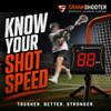 CRANKSHOOTER Radar - Shot Speed Radar with MPH and KPH Measurement - Free Standing Radar for Lacrosse, Baseball, Hockey, Soccer and More view 3