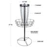 Dynamic Discs Marksman Lite Disc Golf Basket | Precision Frisbee Golf Basket | 12 Chain Portable Disc Golf Target | Easy Assembly & Lightweight view 2