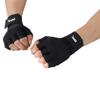 NEVER LOSE WMX Series Sports Leather Gym Gloves for Men with Wrist Support Band for Weight Lifting and Exercise (Sheep Leather, M) view 3