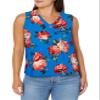 Star Vixen Women's Petite Sleeveless, FLRLROA, PL view 1