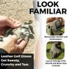 CaddyDaddy Claw PRO Golf Gloves for Men | Flex-Mesh Suede/Design for Cool Ventilation | Lasts 3-5 Times Longer Than Leather | Silicone-Web Coating for Maximum Grip | Washable | Grey | RH-XL view 3