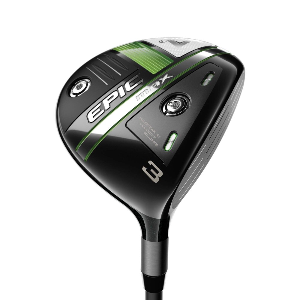 Callaway Epic Max, Fairway 3 Wood, Left Handed, Graphite, 5.5