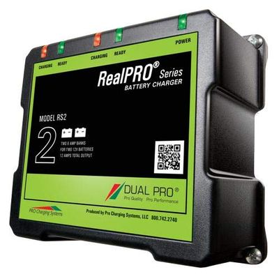 Dual Pro RS2, Battery Charging System, 12V, 24V, 12 Amps