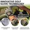 CaddyDaddy Claw PRO Golf Gloves for Men | Flex-Mesh Suede/Design for Cool Ventilation | Lasts 3-5 Times Longer Than Leather | Silicone-Web Coating for Maximum Grip | Washable | Grey | RH-Small view 4