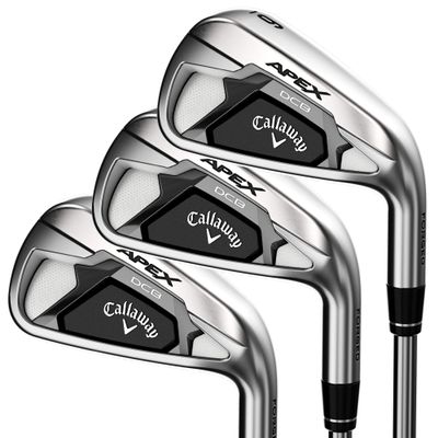 Callaway 2021 Apex DCB Iron Sets, 6-PW,AW, Graphite, Regular, Standard
