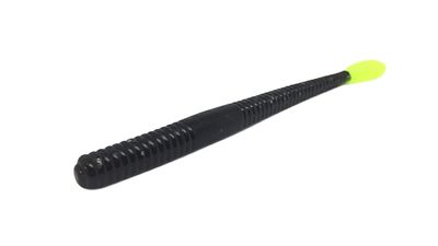 Western Fishing Operations- WFO Worm 4.5"" BLK Chart 10PK