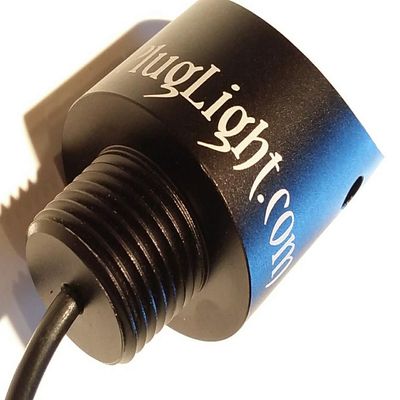 Typhon Underwater LED boat transom drain plug light (green) 1/2" NPT drain plug light, if your drain plug physically measures 3/4" across the threads and is pipe thread, this will work