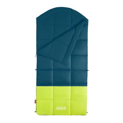 Coleman Kompact Sleeping Bag, Indoor/Outdoor Lightweight Sleeping Bag for Adults, 20F/30F/40F Options for Camping, Hiking, Backpacking with Included Compression Sack; Big & Tall