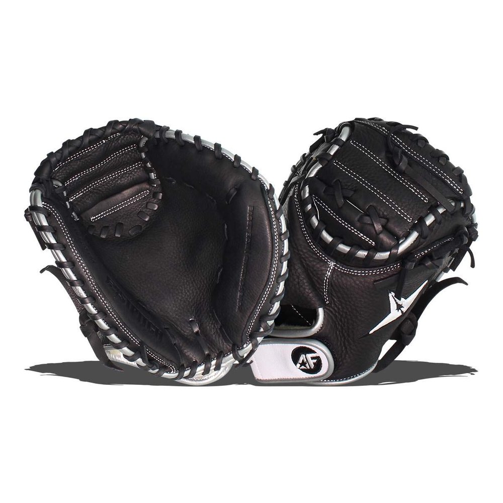 All Star The Focus Framer Fastpitch Softball Catcher's Training Mitt - Right Hand Throw