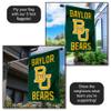 Baylor Bears BU Logo Double Sided House Flag view 4
