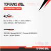 TOP BRAKE Disc Bike Brake Pads for AVID SRAM BB7 Mechanical, Juicy 3,5,7/ Juicy Carbon/Juicy Ultimate, PROMAX DSK Series/DC Series view 2