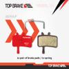 TOP BRAKE Disc Bike Brake Pads for AVID SRAM BB7 Mechanical, Juicy 3,5,7/ Juicy Carbon/Juicy Ultimate, PROMAX DSK Series/DC Series view 3