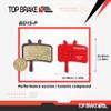 TOP BRAKE Disc Bike Brake Pads for AVID SRAM BB7 Mechanical, Juicy 3,5,7/ Juicy Carbon/Juicy Ultimate, PROMAX DSK Series/DC Series view 4