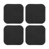 4Pcs Treadmill Mats, Coolrunner High Density Equipment Pads Noise Reduction for Floor Protection, Washing Machine Pads, Anti Vibration Rubber mats for Stationery Bike, Rowing Machine, Home Gym Station view 1
