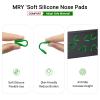 Mryok Replacement Nose Piece Nose Pads for Oakley Targetline OO9397 / Asian Fit OO9398 Sunglass - Dark Green view 3