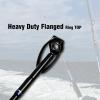 Fiblink 1-Piece/ 2-Piece Saltwater Offshore Trolling Rod Big Game Rod Conventional Boat Fishing Pole (2-Piece, 8' - 30-50lbs) view 4