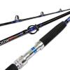 Fiblink 1-Piece/ 2-Piece Saltwater Offshore Trolling Rod Big Game Rod Conventional Boat Fishing Pole (1-Piece, 5'6" - 30-50lbs) view 1