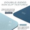 Yoga Mat with Strap, 1/3 Inch Extra Thick Yoga Mat Double-sided Non Slip, Professional TPE Yoga Mats for Women Men, Workout Mat for Yoga, Pilates and Floor Exercises view 2