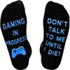 xywlwoer Novelty Gaming Socks Funny Valentines Day Gifts Stocking Stuffers for Kids Teen Boys Men Him Women Adults Grandkids view 1
