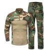 Airsoft Hunting Shooting Sports Battle Uniform BDU Tactical Combat Camouflage Clothing - WL- XXXL view 1