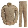 Sunnystacticalgear Outdoor Sports Airsoft Hunting Shooting Battle Uniform Combat BDU Clothing Tactical Camouflage Set - Tan - L view 1