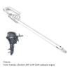 Outboard Tilt Rod Set, Acouto Outboard Tilt Rod, Stainless Steel Outboard Tilt Rod 6E0431600000 Fit for 2 Stroke Outboard Motor Boat Engine view 3