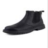 Bestgift Men's Safety Shoes Steel Toe Work Boots Waterproof Construction Industrial Shoes Black 46/US 12 view 1