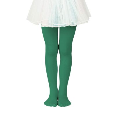 Ballet Dance Tights for Girls Athletic Leggings Toddler Grinch Pants Soft Baby Girls Tights Stretchy Infant Stockings Dark Green 6-9 Years