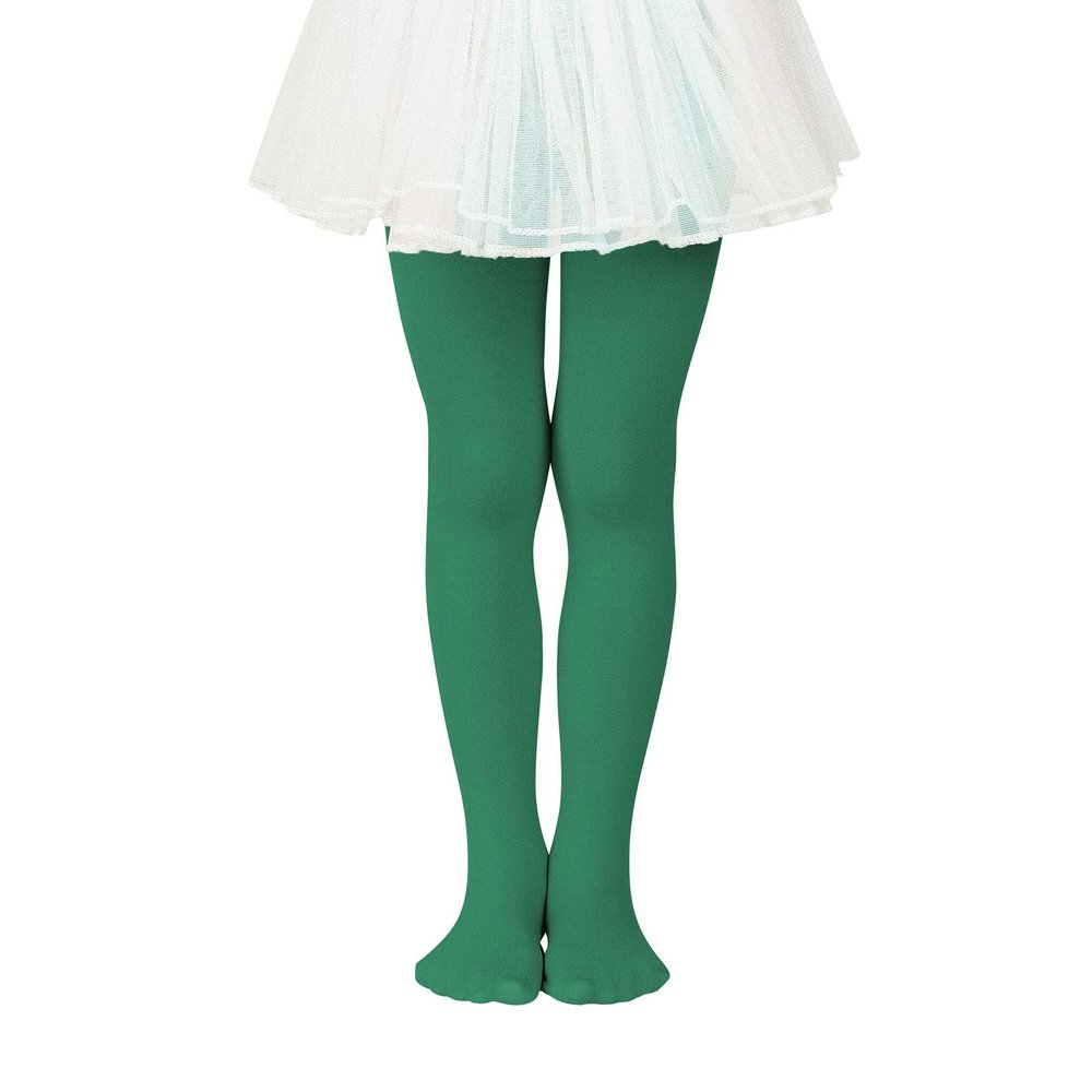 Ballet Dance Tights for Girls Athletic Leggings Toddler Grinch Pants Soft Baby Girls Tights Stretchy Infant Stockings Dark Green 6-9 Years