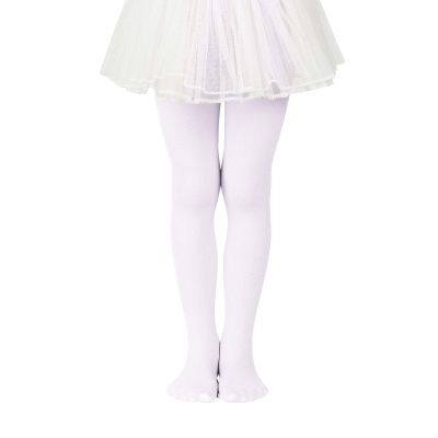 Ballet Dance Tights for Girls Athletic Leggings Toddler Grinch Pants Soft Baby Girls Tights Stretchy Infant Stockings White 6-9 Years