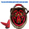 MTGHYARE Bike Helmet Padding Pads Kit Bicycle Replacement Foam Pads Padding Set Cushions Mats for Bike Cycling Motorcycle Helmet (Red) view 3