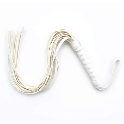 XHBL Horse Leather Riding Crops Pu Leather Pimp Whip Horsewhip Horse Racing Equestrian Supplies Knight Equipment (Color : White)