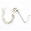 XHBL Horse Leather Riding Crops Pu Leather Pimp Whip Horsewhip Horse Racing Equestrian Supplies Knight Equipment (Color : White) view 1