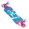 Muuwmi ABEC 7 Longboard, for Children and Adults, Skateboards, with or Without Lighting Wheels (Space with Lighting Wheels) view 2