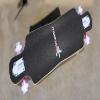Muuwmi ABEC 7 Longboard, for Children and Adults, Skateboards, with or Without Lighting Wheels (Space with Lighting Wheels) view 3