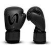 Adults Classic Boxing Gloves - Boxing MMA Muay Thai Training & Bag Work (All Black, 14 Oz) view 2