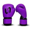 Adults Classic Boxing Gloves - Boxing MMA Muay Thai Training & Bag Work (Purple Black, 14 Oz) view 2