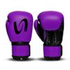 Adults Classic Boxing Gloves - Boxing MMA Muay Thai Training & Bag Work (Purple Black, 14 Oz) view 3