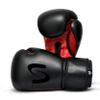Adults Classic Boxing Gloves - Boxing MMA Muay Thai Training & Bag Work (Black Red, 12 Oz) view 1