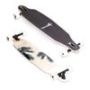 Muuwmi ABEC 7 Longboard, for Children and Adults, Skateboards, with or Without Lighting Wheels (Beach) view 1